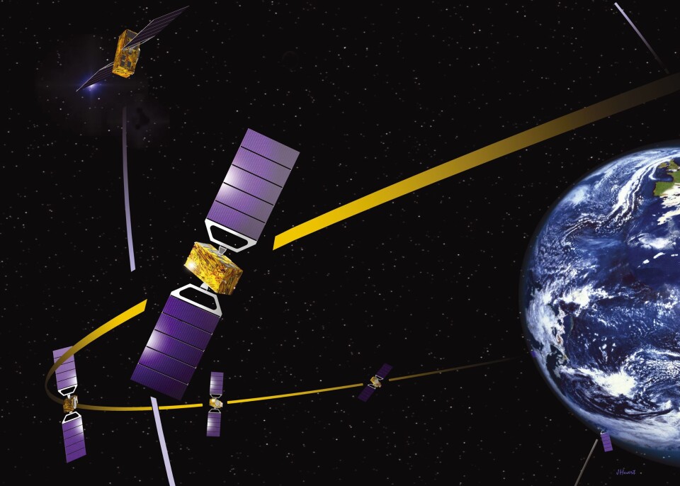 Galileo er et nytt europeisk navigasjonssystem for mer nøyaktig navigasjon, tidsangivelse og posisjonering av nødpeilesignaler over hele verden, inkludert nordområdene. (Foto: ESA/J. Huart)