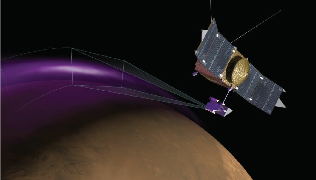 Mars kartlegges høyt oppe og dypt nede
