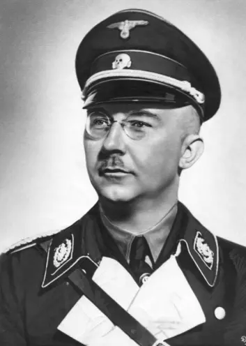 Heinrich Himmler ledet SS. Han lyktes ikke med å gjøre de norske frontkjemperne til lojale SS-soldater.  (Foto: Bundesarchiv)