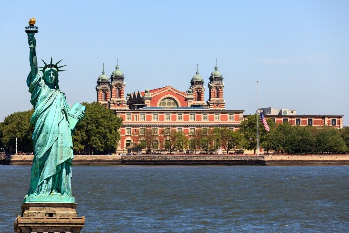 Slik møtte dine forfedre, utvandrerne, New York. Frihetsgudinnen ønsket dem velkommen. (Foto: Microstock) Slik møtte dine forfedre, utvandrerne, New York. Frihetsgudinnen ønsket dem velkommen. (Foto: Microstock)