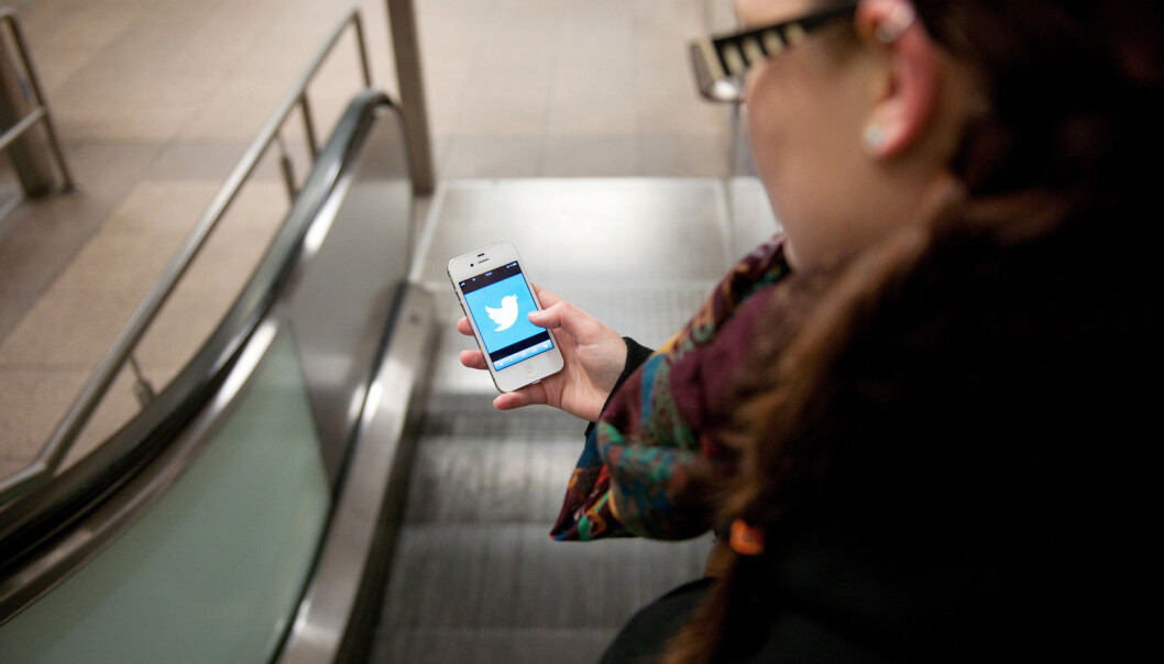 Med humor og sarkasme på Twitter skaffer en ny generasjon rikssynsere seg innpass i en elite de ellers ikke ville hatt tilgang til. (Foto: Jan Haas, NTB Scanpix) Med humor og sarkasme på Twitter skaffer en ny generasjon rikssynsere seg innpass i en elite de ellers ikke ville hatt tilgang til. (Foto: Jan Haas, NTB Scanpix)