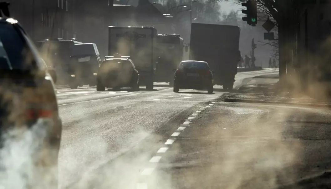 Bare veier betyr mer støv, og mer støv betyr også mer luftforurensning. (Foto: Gorm Kallestad, NTB scanpix)