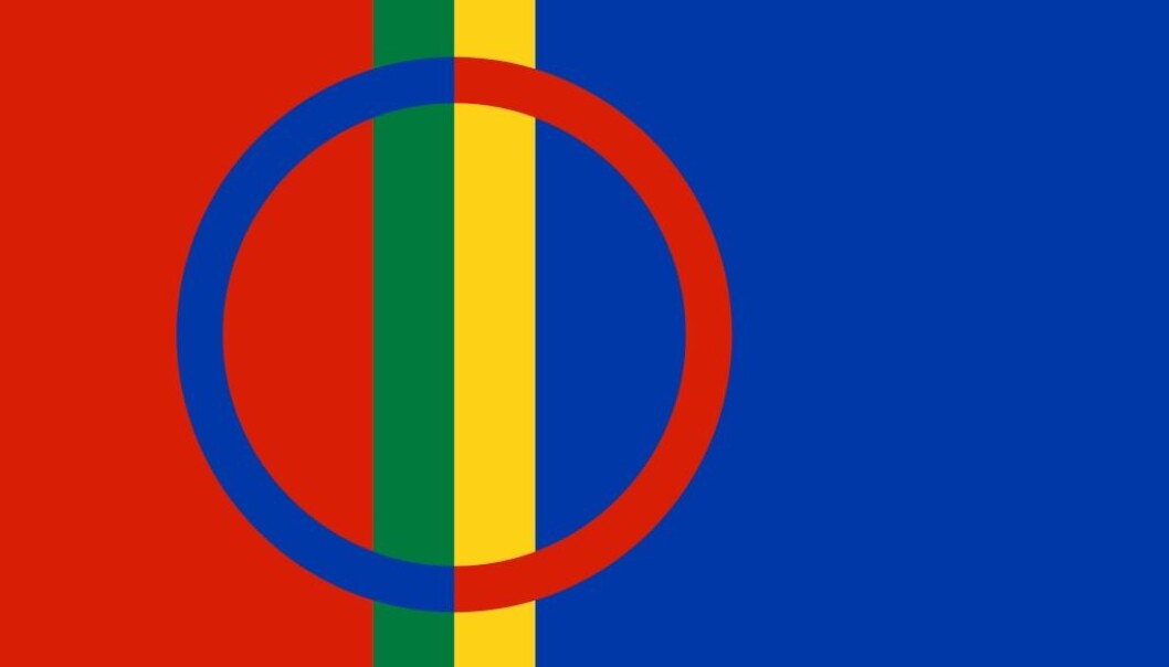 Det samiske flagget. (Foto: Wikimedia) Det samiske flagget. (Foto: Wikimedia)