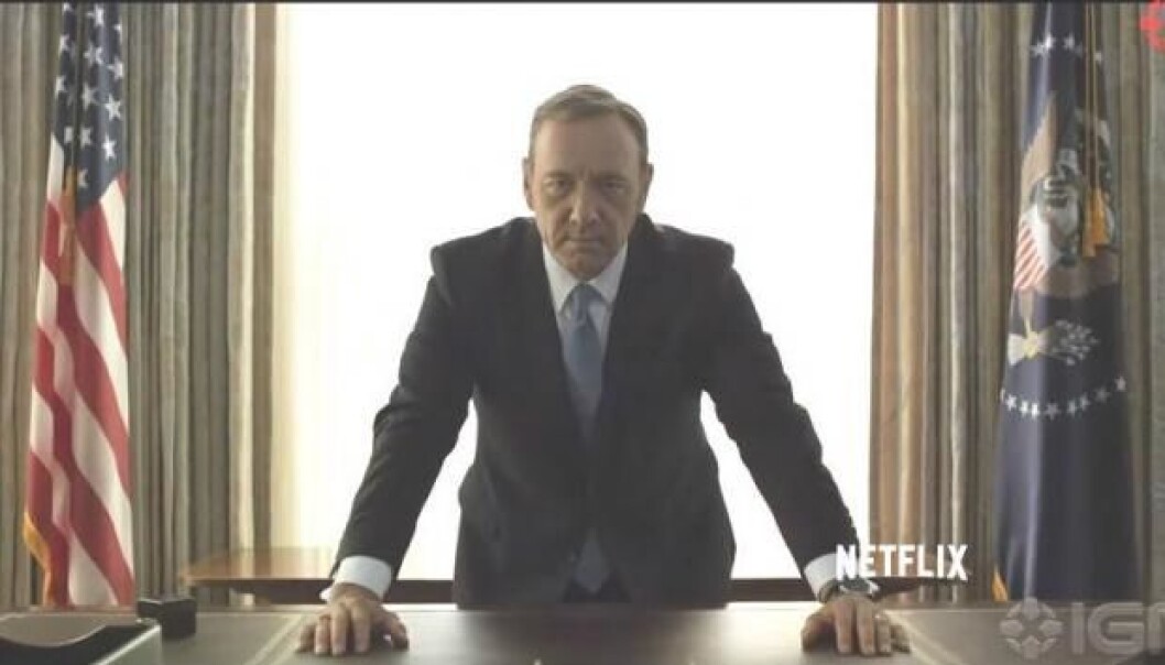 Kevin Spacey vender tilbake som politikeren med den tvilsomme karakteren, Frank Underwood, i den tredje sesongen av hitserien House of Cards. Mektigere enn noensinne. (Skjermdump: YouTube) Kevin Spacey vender tilbake som politikeren med den tvilsomme karakteren, Frank Underwood, i den tredje sesongen av hitserien House of Cards. Mektigere enn noensinne. (Skjermdump: YouTube)