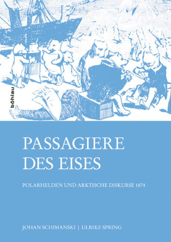 Boken <i>Passagiere des Eises</i> (Isens passasjerer). Boken <i>Passagiere des Eises</i> (Isens passasjerer).