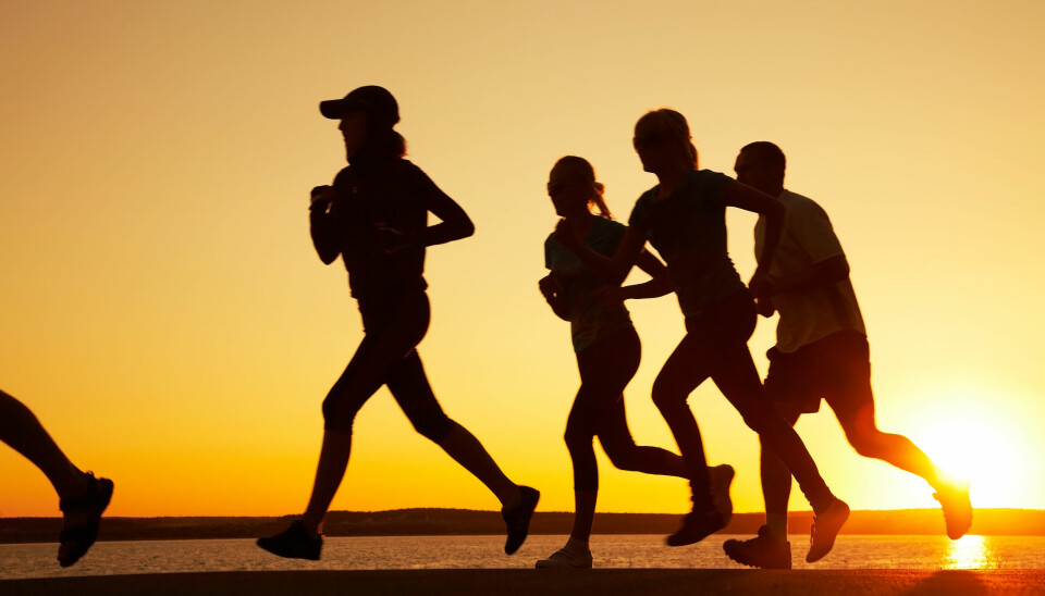 Ta det rolig og nyt løpeturen. Moderat løping er nemlig sunnere enn den mer intense varianten. Det viser ny dansk forskning.  (Foto: Colourbox)