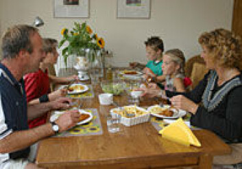 "...og helt fram til middagsbordet." (Foto: Colourbox) "...og helt fram til middagsbordet." (Foto: Colourbox)