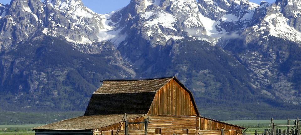 En amerikansk studie tyder på at folk som bor i høyden, sjeldnere får lungekreft. Bildet viser fjellkjeden The Tetons, en del av Rocky Mountains.  (Foto: Wikimedia Commons/ Jon Sullivan, PD Photo. Bildet er offentlig eiendom)