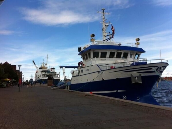 I 2015 stikker flere nye internasjonale forskningsskip til sjøs. Danmark fikk et nytt forskningsskip, «Aurora». (Foto: RV Aurora på Twitter) I 2015 stikker flere nye internasjonale forskningsskip til sjøs. Danmark fikk et nytt forskningsskip, «Aurora». (Foto: RV Aurora på Twitter)