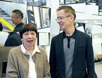 Anna Mette Fuglseth og Øystein Sørebø. (Foto: Torill Sommerfelt Ervik, NHH) Anna Mette Fuglseth og Øystein Sørebø. (Foto: Torill Sommerfelt Ervik, NHH)