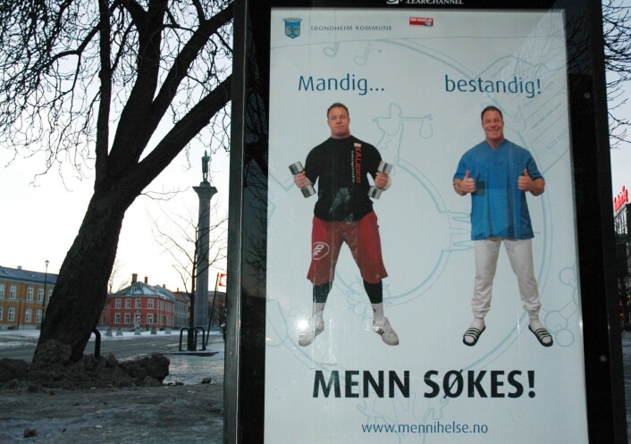 Fra den første promoteringen av <em>Menn i helse</em> i mai 2011. (Foto: Frode Rønsberg) Fra den første promoteringen av <em>Menn i helse</em> i mai 2011. (Foto: Frode Rønsberg)