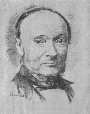 Ivar Aasen (1813-1896). Portrett av Olav Rusti. Kjelde: Wikimedia Commons. Ivar Aasen (1813-1896). Portrett av Olav Rusti. Kjelde: Wikimedia Commons.