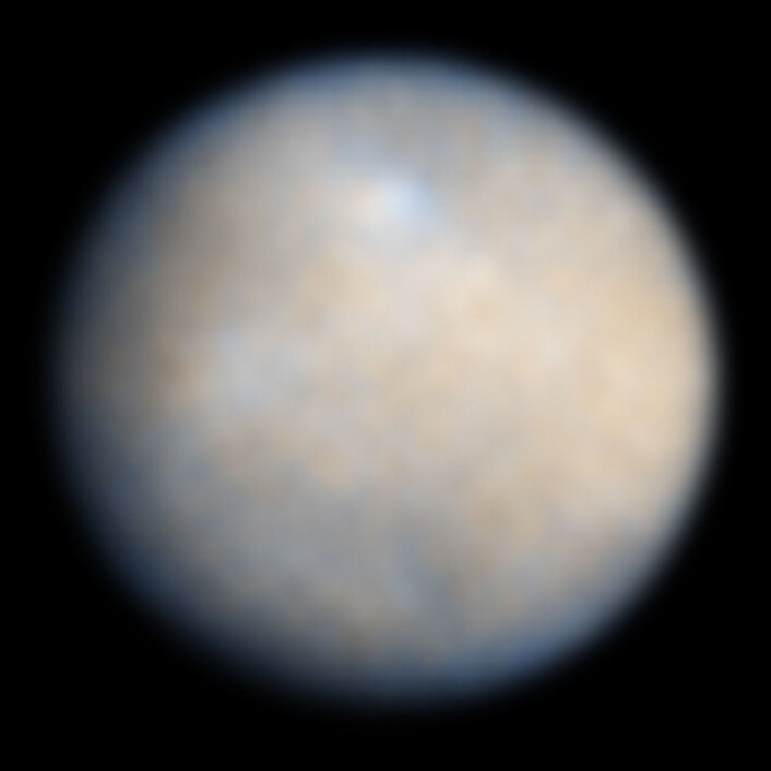 Ceres sett gjennom Hubble-teleskopet. Når Dawn kommer fram til Ceres vil vi få mye bedre bilder av dvergplaneten. (Foto: NASA, ESA, J. Parker (Southwest Research Institute), P. Thomas (Cornell University), and L. McFadden (University of Maryland, College Park) Ceres sett gjennom Hubble-teleskopet. Når Dawn kommer fram til Ceres vil vi få mye bedre bilder av dvergplaneten. (Foto: NASA, ESA, J. Parker (Southwest Research Institute), P. Thomas (Cornell University), and L. McFadden (University of Maryland, College Park)