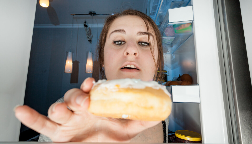 Tarmbakterienes naturlige prosesser blir forstyrret når vertene sine endrer døgnrytmen. Regelmessige måltider kan kanskje forebygge overvekt og diabetes. (Foto: Microstock) Tarmbakterienes naturlige prosesser blir forstyrret når vertene sine endrer døgnrytmen. Regelmessige måltider kan kanskje forebygge overvekt og diabetes. (Foto: Microstock)