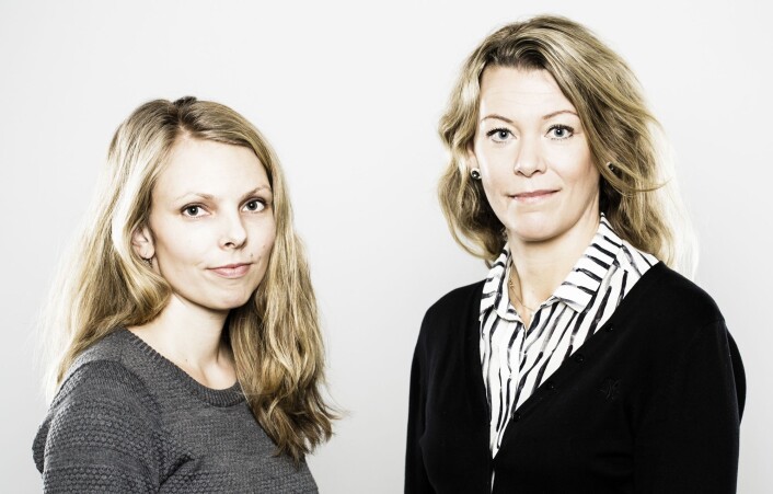 Hilde Mellegård (forsker) og Marina Aspholm (førsteamanuensis) er begge ansatt ved Institutt for mattrygghet og infeksjonsbiologi ved NMBU Veterinærhøgskolen i Oslo. (Foto: Gisle Bjørneby, NMBU) Hilde Mellegård (forsker) og Marina Aspholm (førsteamanuensis) er begge ansatt ved Institutt for mattrygghet og infeksjonsbiologi ved NMBU Veterinærhøgskolen i Oslo. (Foto: Gisle Bjørneby, NMBU)