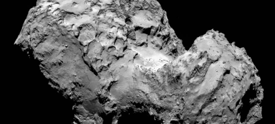 Rosetta-ferda representerer det ypparste av vitskapleg gjennombrot i året som gjekk. (Foto: Rosetta, ESA/Reuters)