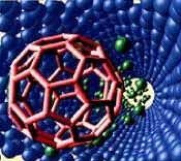 "Ved hjelp av nanoteknologi kan man lage nanofabrikker som kan utføre operasjoner på atomnivå." "Ved hjelp av nanoteknologi kan man lage nanofabrikker som kan utføre operasjoner på atomnivå."