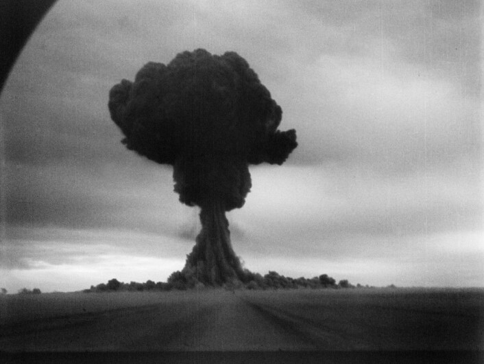Russlands første atomprøvesprengning, ved Semipalatinsk i 1949. (Foto: Offentlig eiendom) Russlands første atomprøvesprengning, ved Semipalatinsk i 1949. (Foto: Offentlig eiendom)