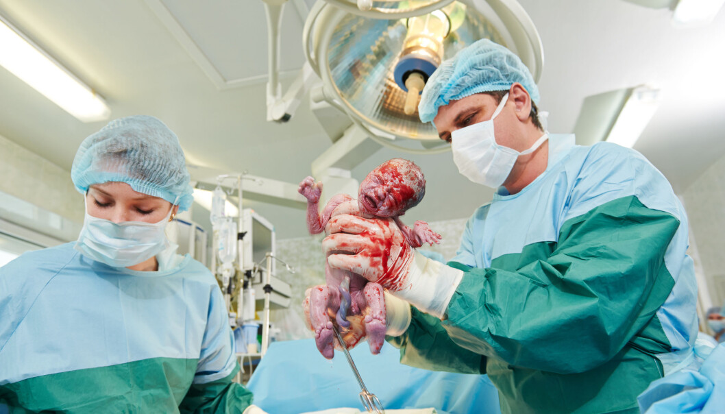 Stadig flere barn kommer til verden ved keisersnitt. De har en høyere risiko for immunologiske sykdommer, ifølge en ny studie. (Foto: Microstock) Stadig flere barn kommer til verden ved keisersnitt. De har en høyere risiko for immunologiske sykdommer, ifølge en ny studie. (Foto: Microstock)