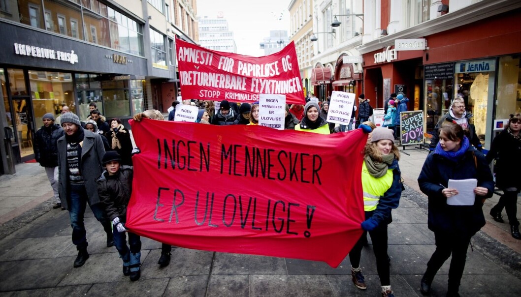 - Innvandring er et krevende tema, men et veldig viktig tema. Verden er på vandring, det er store migrasjonsstrømmer. Hvordan nasjonalstaten, velferdssamfunnet og vi alle skal forholde oss til det, er et viktig spørsmål både for storsamfunnet og for migrantene selv, sier forsker Kjersti Thorbjørnsrud. (Foto: Kyrre Lien, Scanpix) - Innvandring er et krevende tema, men et veldig viktig tema. Verden er på vandring, det er store migrasjonsstrømmer. Hvordan nasjonalstaten, velferdssamfunnet og vi alle skal forholde oss til det, er et viktig spørsmål både for storsamfunnet og for migrantene selv, sier forsker Kjersti Thorbjørnsrud. (Foto: Kyrre Lien, Scanpix)