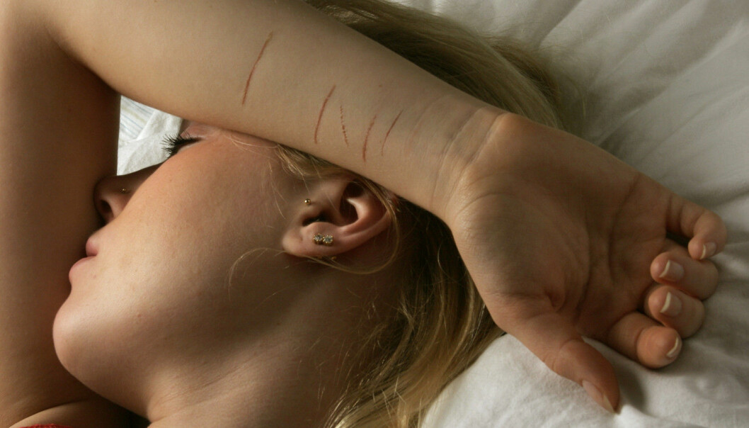 Fyll øker risiko for selvskading blant unge
