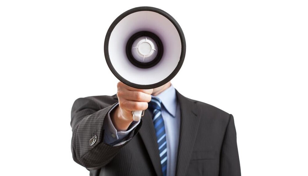 Du kan høre når noen med makt snakker, mener forskere. (Foto: Microstock) Du kan høre når noen med makt snakker, mener forskere. (Foto: Microstock)