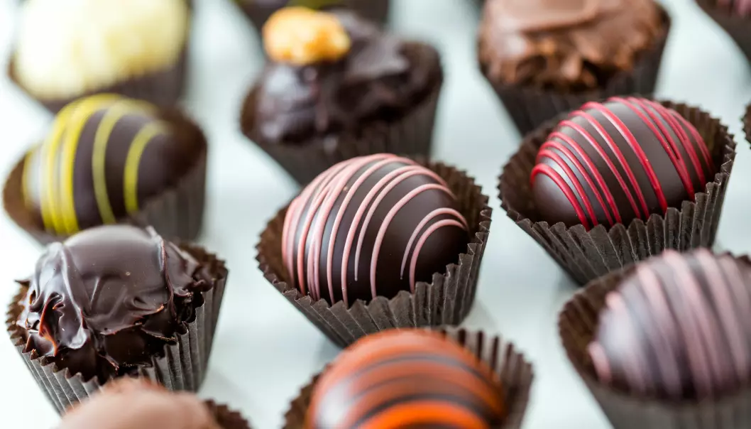 Spiser du 2,4 kilo sjokolade, legger du på deg 1 kilo. Da er det bare å løpe 115 kilometer for å kvitte seg med fettet.  (Foto: Microstock)