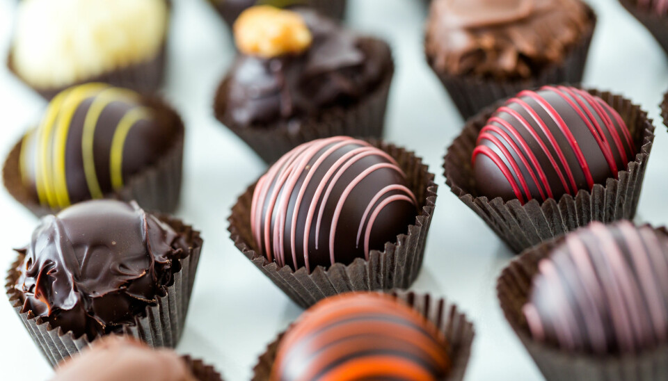 Spiser du 2,4 kilo sjokolade, legger du på deg 1 kilo. Da er det bare å løpe 115 kilometer for å kvitte seg med fettet.  (Foto: Microstock)