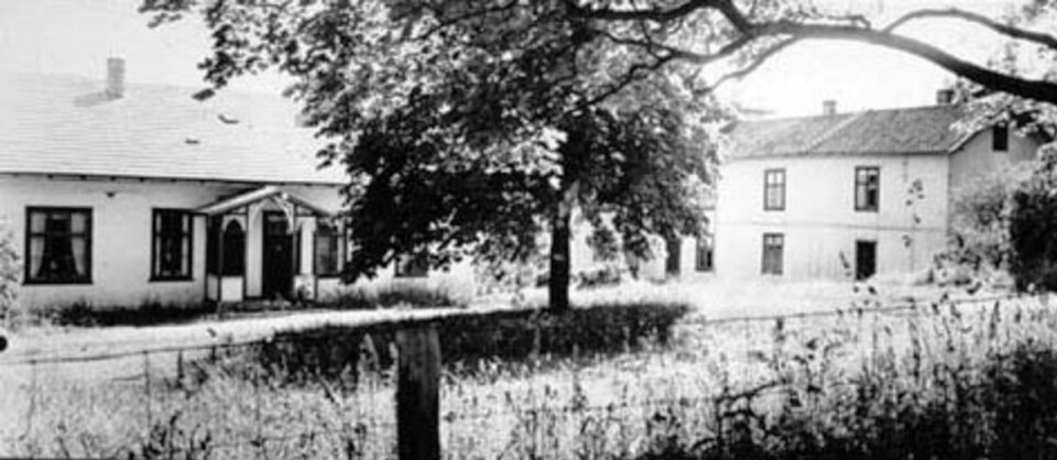 Tandem sanatorium, opprettet i 1888, behandlet både alkoholikere og morfinavhengige.  (Arkivfoto: Digitalt museum/Domkirkeoddens fotoarkiv)