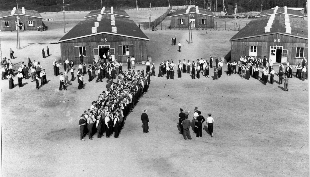 Forskere har gravd fram helsedata på motstandsfolk som overlevde tyske konsentrasjonsleirer. (Foto: Fra Frihedsmuseets billedarkiv) Forskere har gravd fram helsedata på motstandsfolk som overlevde tyske konsentrasjonsleirer. (Foto: Fra Frihedsmuseets billedarkiv)