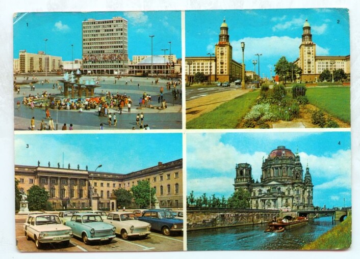 DDR-postkort fra 1972. (Foto: Colourbox) DDR-postkort fra 1972. (Foto: Colourbox)
