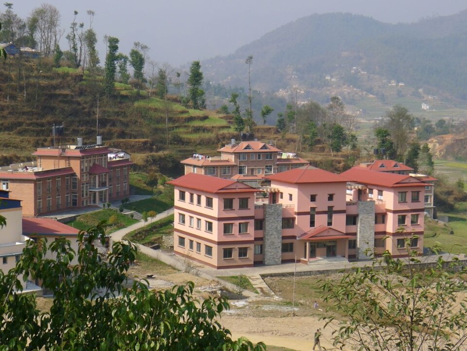 Kathmandu University – en naturlig partner til NGHI. (Foto: privat)