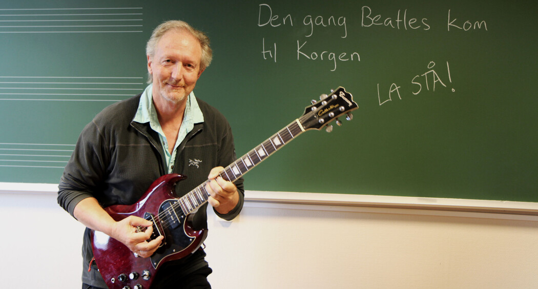 Musikkprofessor Ove Larsen ga i 2016 ut boka Musikkprofessor Ove Larsen ga i 2016 ut boka