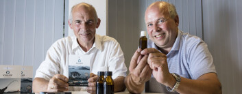 Oppfinner Svein Kalvik (t.v.) og Nofima-forsker Sten Siikavuopio. (Foto: Nofima) Oppfinner Svein Kalvik (t.v.) og Nofima-forsker Sten Siikavuopio. (Foto: Nofima)