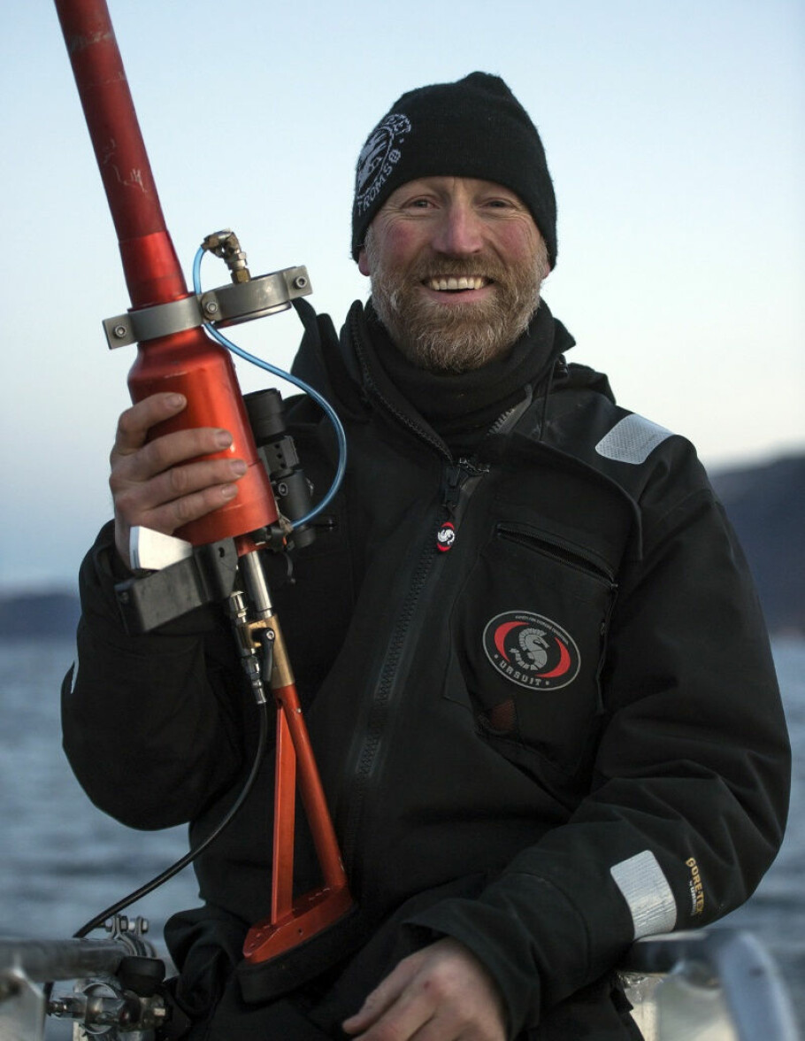 Professor Audun Rikardsen leads the Whaletrack project that studies whale migration. (Photo: Audun Rikardsen)