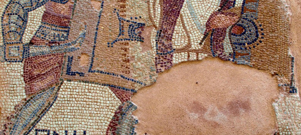 Veggmosaikk av gladiator fra en romersk villa på Kypros. (Foto: Klaus D. Peter, Wiehl, Germany/Creative Commons)