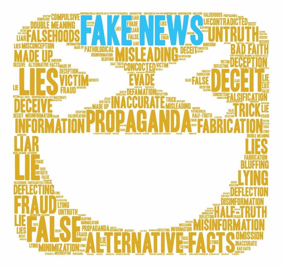 Misinformation can be spread by anyone who has something to gain from fake news. (Illustration: Colourbox)