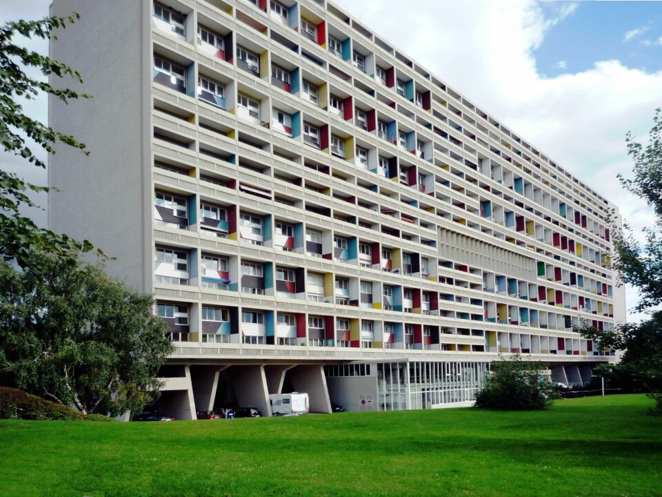 Unité d’Habitation i Berlin, oppført 1957. (Foto: Manfred Brückels/Creative Commons)