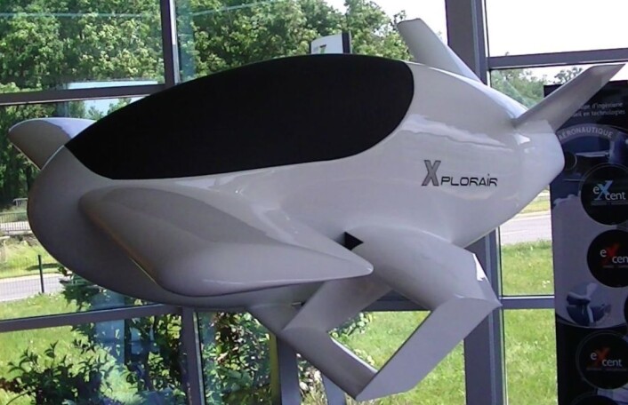 Xplorair PX200 modell, vist fram på Paris Air Show 2013. (Foto: Xplorair/Wikimedia Commons) Xplorair PX200 modell, vist fram på Paris Air Show 2013. (Foto: Xplorair/Wikimedia Commons)