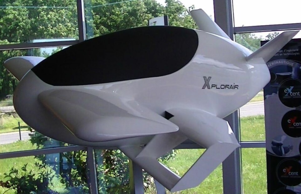 Xplorair PX200 modell, vist fram på Paris Air Show 2013. (Foto: Xplorair/Wikimedia Commons)