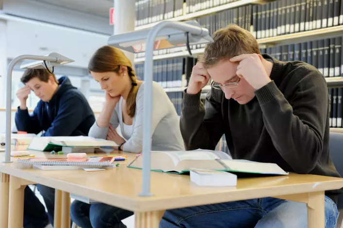 Dersom majoriteten av norsk ungdom ender opp på en lesesal på Blindern, vil Norge mangle helt grunnleggende fagkompetanse i årene fremover, varsler forskere.  (Foto: Scanpix, May Frank)