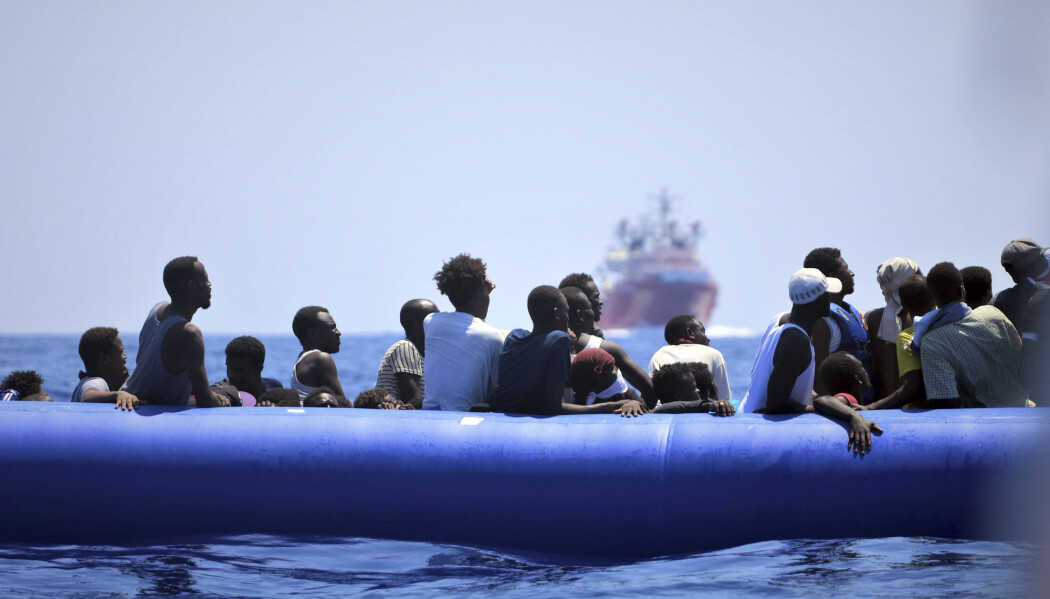 Det overveldende flertallet av dem som tok seg over Middelhavet til Europa i 2015 og 2016, flyktet fra konflikt og forfølgelse i hjemlandet, viser tysk undersøkelse. (Illustrasjonsfoto: MSF, AP, NTB scanpix) Det overveldende flertallet av dem som tok seg over Middelhavet til Europa i 2015 og 2016, flyktet fra konflikt og forfølgelse i hjemlandet, viser tysk undersøkelse. (Illustrasjonsfoto: MSF, AP, NTB scanpix)