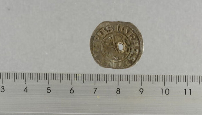 Myntklipp 8 skilling ca. 1607. Ts15788.4 Myntklipp 8 skilling ca. 1607. Ts15788.4