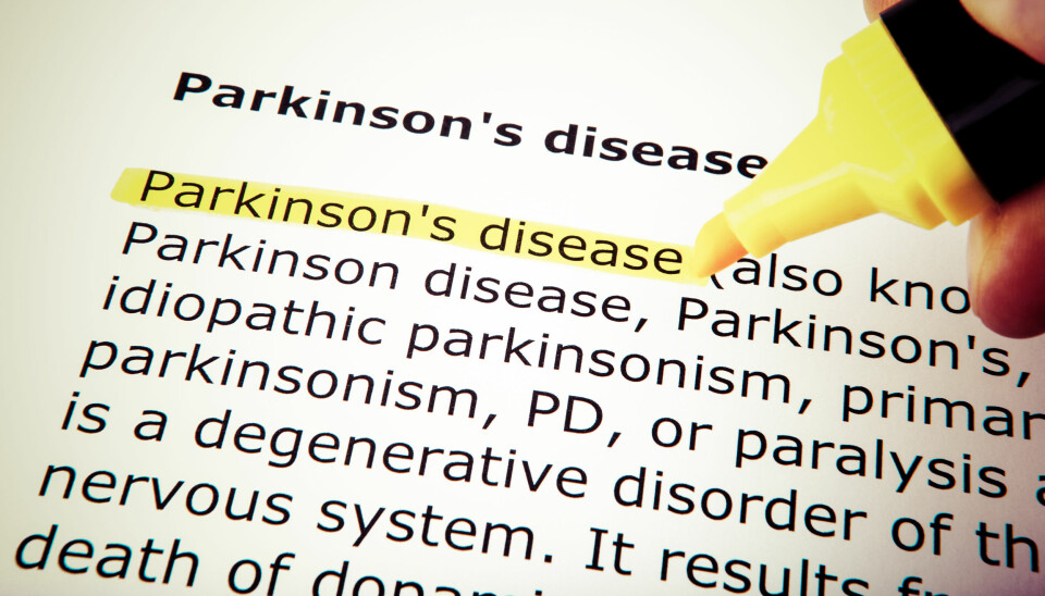 Parkinsons er en sykdom som rammer nervesystemet og karakteriseres ved symptomene: bevegelseshemning, muskelstivhet og skjelvinger.  Illustrasjonsfoto: Colourbox