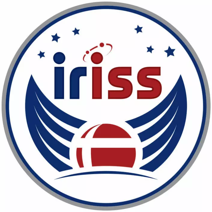 Logoen til Iriss, oppdraget til Andreas Mogensen, ESAs danske astronaut, på den internasjonale romstasjonen i september 2015. Grafikk: ESA