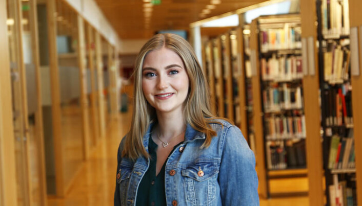 Helene Økland har samarbeidet med anerkjente forskere som en del av masterutdanningen ved USN. (Foto: Knut Jul Meland). Helene Økland har samarbeidet med anerkjente forskere som en del av masterutdanningen ved USN. (Foto: Knut Jul Meland).