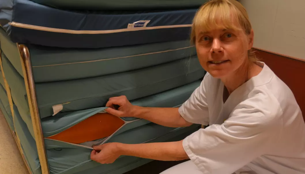 Dårlige madrasser på norske sykehus gir liggesår