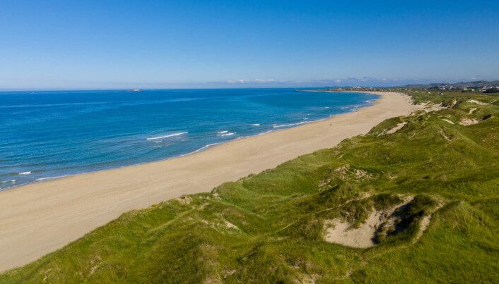 Eksempel på vakker strand. Orrestranda på Orre i Klepp på Jæren. (Foto: NTB scanpix/Shutterstock) Eksempel på vakker strand. Orrestranda på Orre i Klepp på Jæren. (Foto: NTB scanpix/Shutterstock)