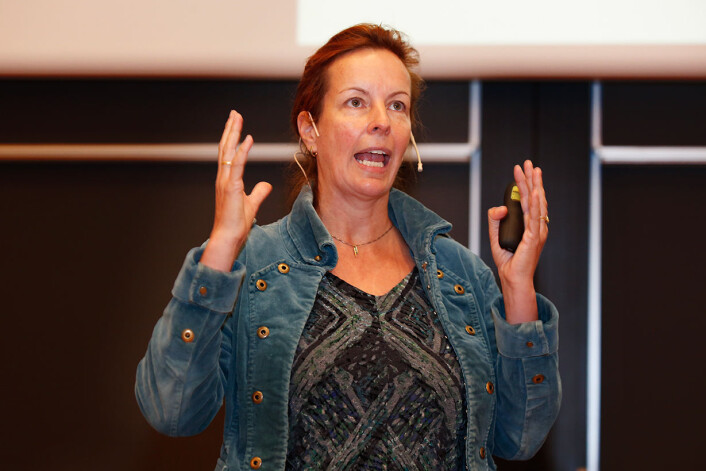Professor i lingvistikk Monika Schmid har en rekke innvendinger mot dagens metoder for språkanalyse. (Foto: Terje Heiestad, Millimeterpress) Professor i lingvistikk Monika Schmid har en rekke innvendinger mot dagens metoder for språkanalyse. (Foto: Terje Heiestad, Millimeterpress)