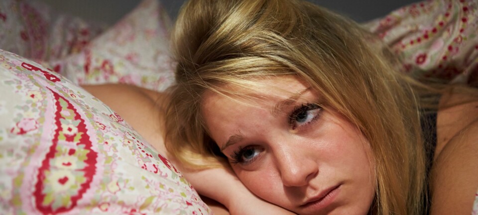 Det å bli bekymret når du ikke får sove, kan bidra til søvnløshet på sikt. (Foto: Colourbox)